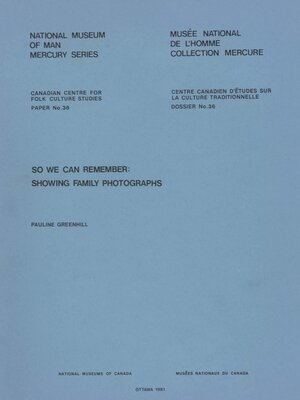 cover image of So We Can Remember